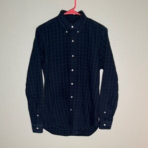 Ralph Lauren Dark Green Plaid Button Down Shirt